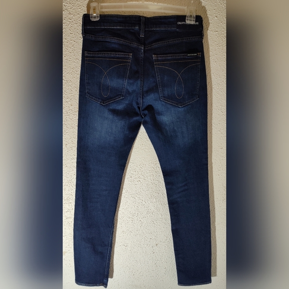 Calvin Klein Mens Blue Jeans sz 32x34 - Picture 4 of 4